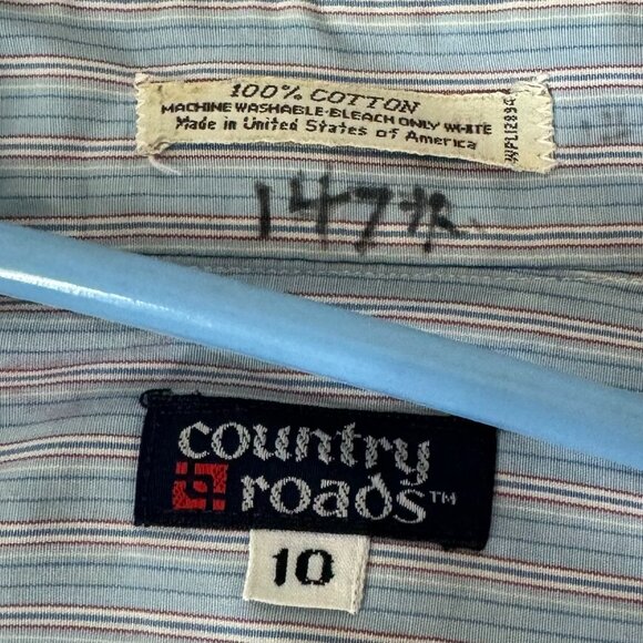 Vintage Country Roads Women's Button Down - Picture 4 of 5